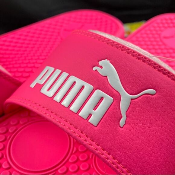 Puma Cool Cat Hot Pink Slides Womens Various Sizes - Picture 5 of 9
